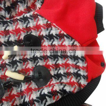 Nordic Style Plovers and Down Four Feet Warm Red Dog Clothing photo-6