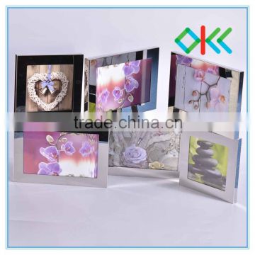 stainless steel multi family tree collage picture frame