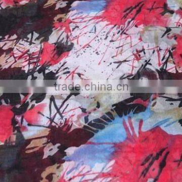 Top-selling Foreign Trade Attractive Splash-ink Printing Fashion Infinity Shawl Round Neck Scarf photo-6