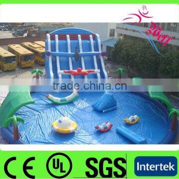 water park inflatables slide / amusement park inflatable water slide