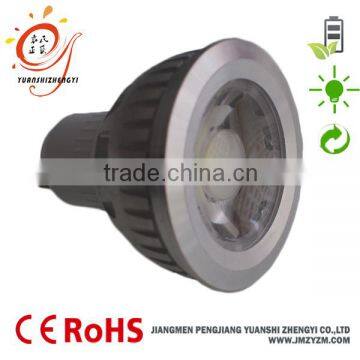 led cup light GU10 MR16 E27 3W led spotlight