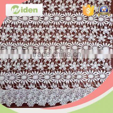 Water soluble daisy patterns lace fabric for curtains or hometextile                        
                                                                                Supplier's Choice