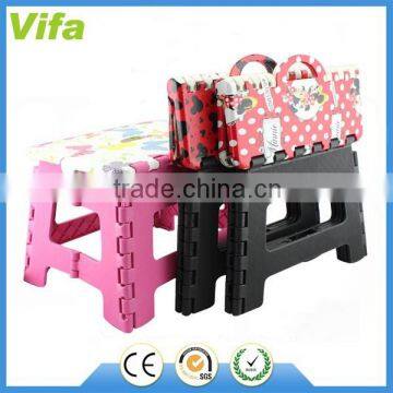 promotion plastic portable folding stool