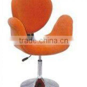 New Design Fabric Height Adjustable Bar Chair With Armrest ZM-34