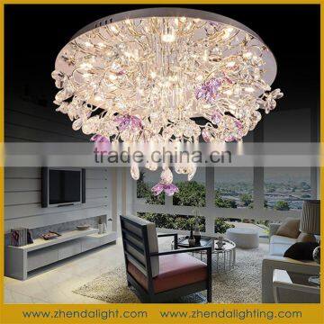 graceful hotel K9 crystal chandelier pendant light