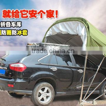 Sightseeing car cover, portable folding car cover garage shelter, car garage tent,