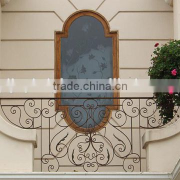 European wrought iron balcony fence,window fence,street fence,pet fence,OEM