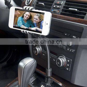 High Quality Car Charger Holder Dual Port Usb Cell Phone Holder XHB-CR