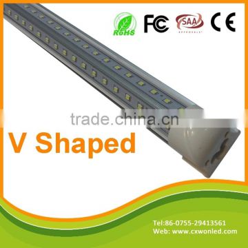 T8 new design tube v shape lighting led