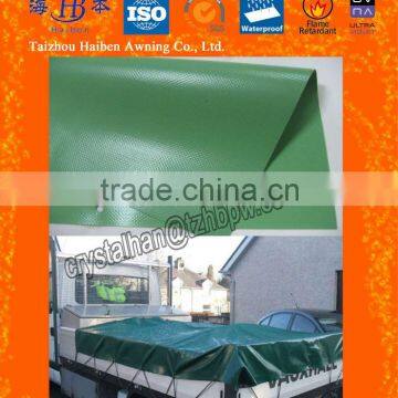 pvc trailer cover fabric