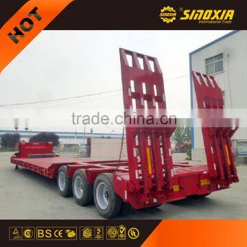 SEMI TRAILER for transporting machines