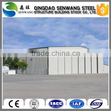 2016 High quality China steel structure prefab flat roof building