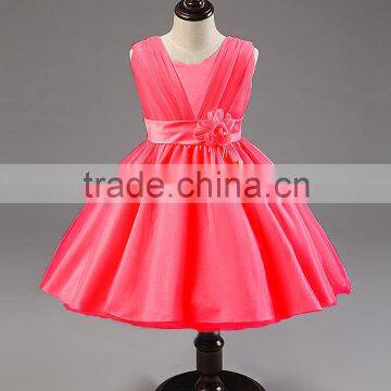 China Party Dress for 2-12 Years Old Girls V Neck Lace Evening Dresses Sleveeless Dress Girl Best Dress for Farewell Party photo-6