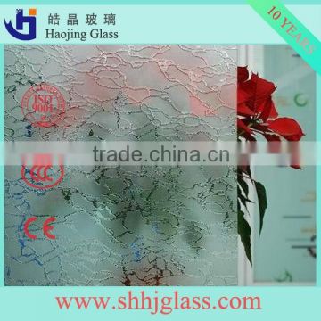 haojing 4-6mm Figured Glass Plate,Rolled Glass Patterned Glass