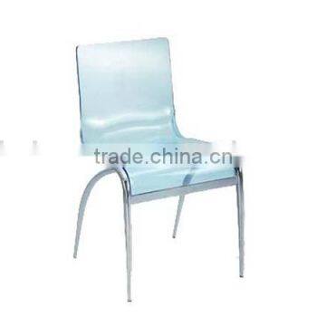 Dining room used plexiglass chairs