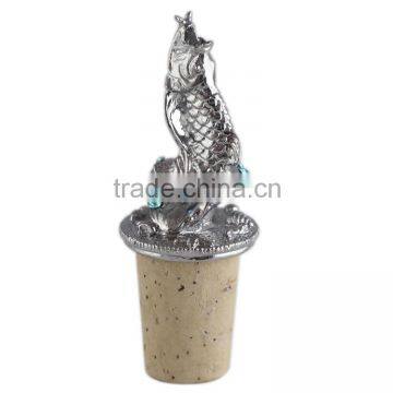 Zinc Alloy Fish Wine Stopper Ocean Life Wine Stopper photo-2