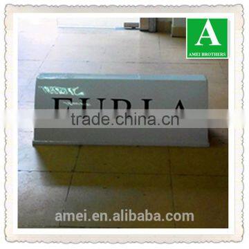 OEM Thick Vacuum Forming PMMA Plastic Taxi Roof Light Case photo-2