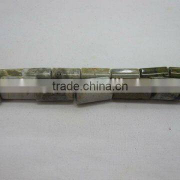 Wholesale Tumbled Flat Loosen Faceted Gemstone Ocean Jasper photo-4