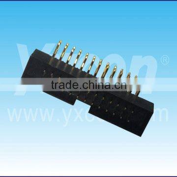 Dongguan Yxcon 2.0mm Pitch Dual Row Right Angle Box Header Connector photo-5