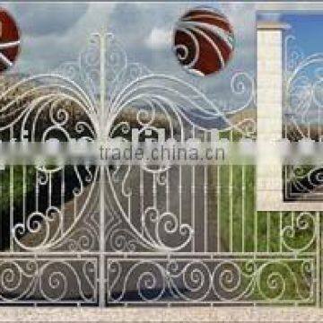 ornamental iron gate