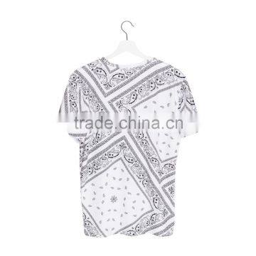 OEM Brand New 3D Print Latest Women Elongated t shirt Wholesale