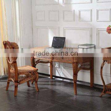 Conservatory Cane Desk and Chair