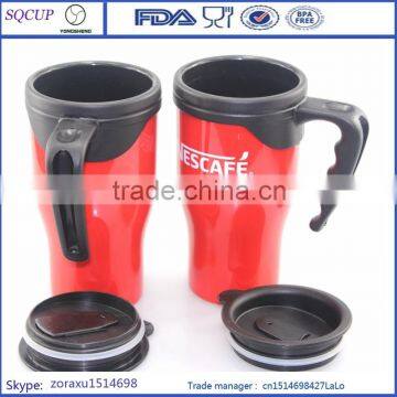 Wholesale PP Material 16oz Coffee Mug for Coffee Hot Insulated Travel Drinking Cup With Handle photo-5