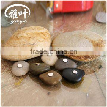 Bulk Wholesale Fridge Magnets for Natural River Rock Stones Home Decorations