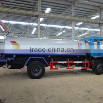 Bottom price 2 axles dongfeng 153 used water tank truck