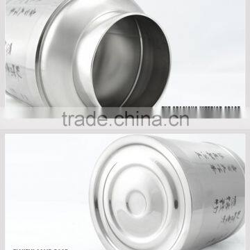 Airtight Stainless Steel Round Tea Sugar Coffee Storage Containers 2015 photo-2