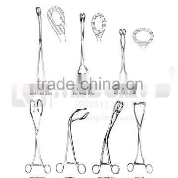Uterine Polypus and elevating forceps
