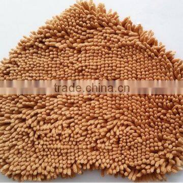 NEW Anti Slip Back Microfiber Chenille Carpet,microfiber Bath Mat / Chenille Mat-QINYI