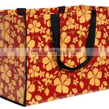 glossy laminated pp shopping bag