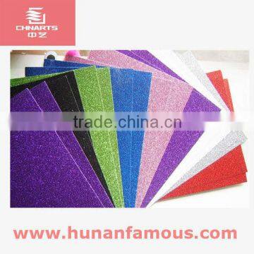 glitter craft paper OEM