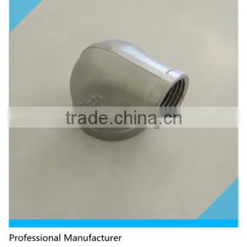 Stainless Steel Type 304/316 Cast Elbow Fitting 11/2"x1"