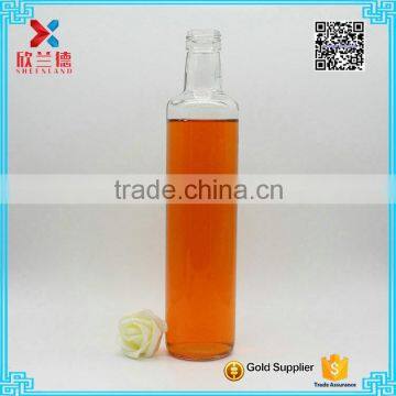 520ml classical round clear empty bottles for alcohol drink