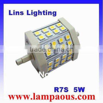 10W SMD 5050 118mm r7s led lamp(LPS-r7s-05)