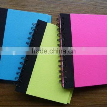 2015 Promotional cheap and good quality recycled paper notebook