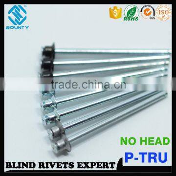 HIGH QUALITY DOUBLE CSK COUNTERSUNK STEEL PULL THRU POP RIVETS FOR ELECTRONIC COMPONENTS