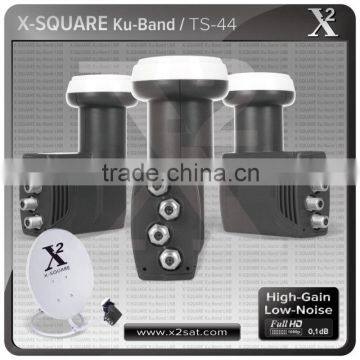 Universal LNB quad for digital satellite dish 2016