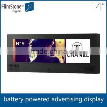 LCD screen for food chain stores advertising indoor electronic advertisement product