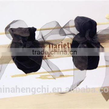 Fashion Trendy Black Sexy Fuzzy Socks photo-4