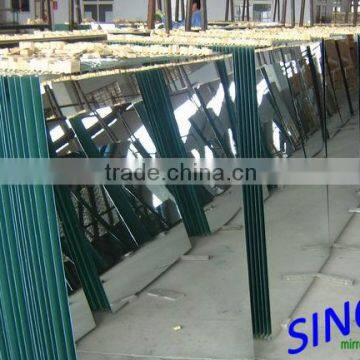 Double coated aluminum mirror, aluminum coated glass, aluminum mirror sheet