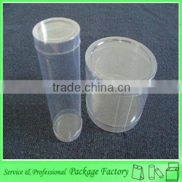 Simple Different Transparent Clear PVC Cylindrical Packaging Quality Choice