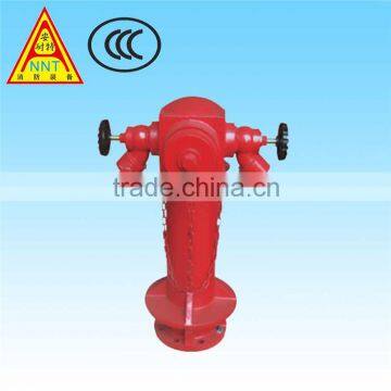 2 ways fire hydrant with valves