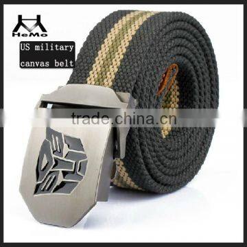 custom canvas belt for casual outdoor sports