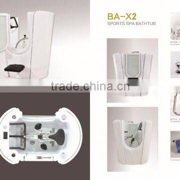 Excellent Design Aquabike Bathtub Sex Massage Tub photo-5