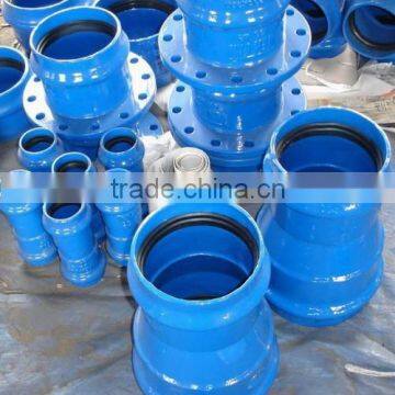 EN545 Ductile Iron Double Socket Taper for PVC Pipe