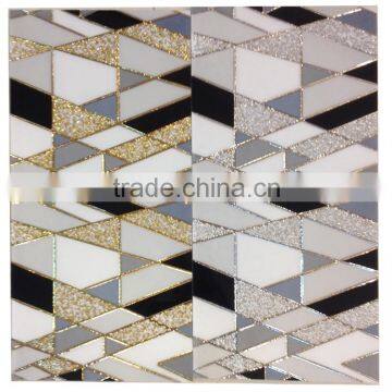 Alibaba china golden and silvery decorative foshan tile 30x60