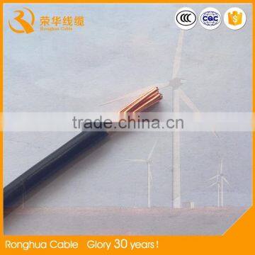 Stranded Conductor Type and PVC Insulation Material Twisted Fabric Lighting Flex Electric Cable photo-2
